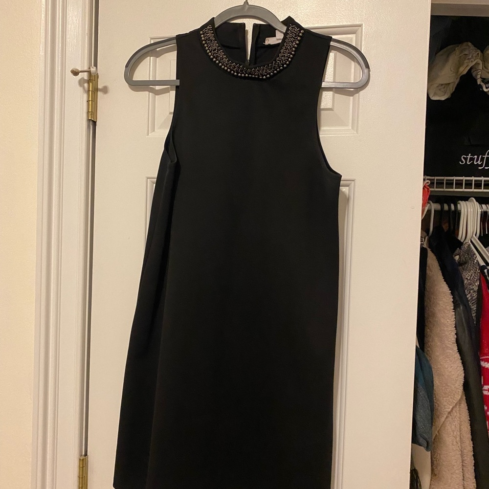 Socialite High Neck Beaded Dress